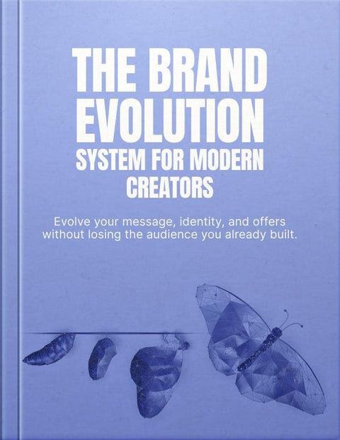 The Brand Evolution System for Modern Creators – eBook