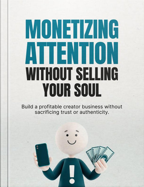 Monetizing Attention Without Selling Your Soul - eBook