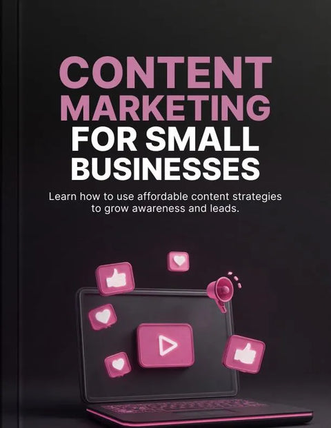 Content Marketing for Small Businesses - eBook