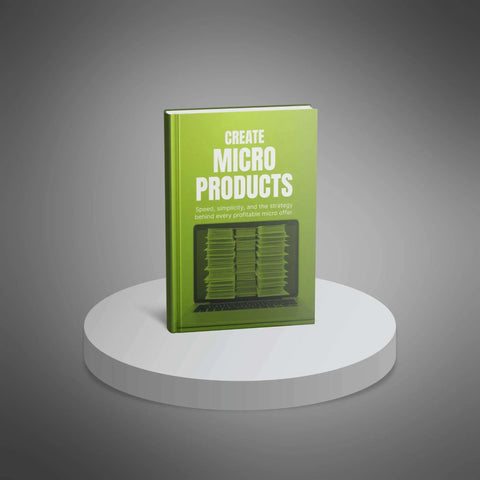 Create Micro Products – eBook