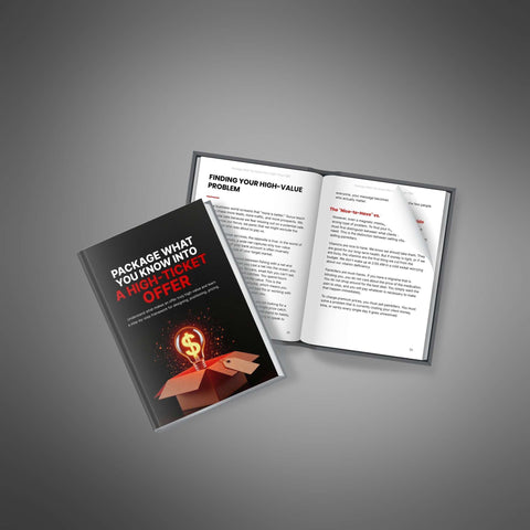 Package What You Know Into a High-Ticket Offer - eBook