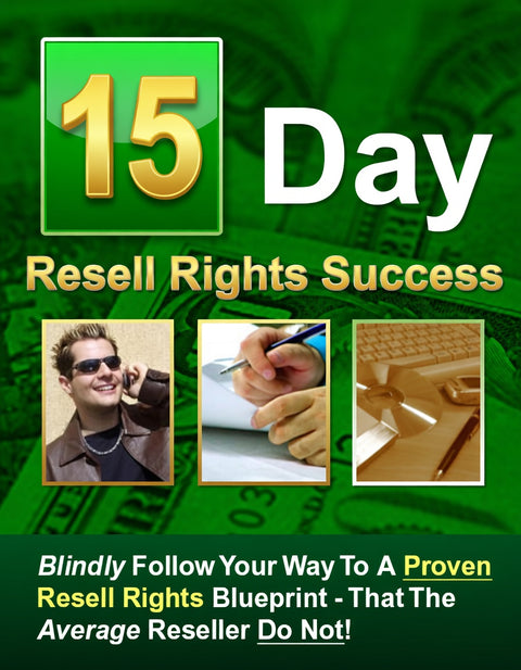 15 Days Resell Rights Sucess - eBook