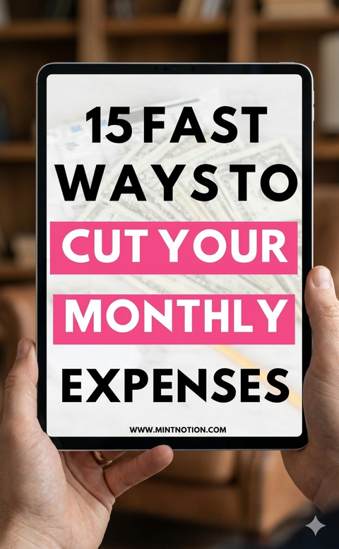 15 Ways To Lower Your Expenses - eBook