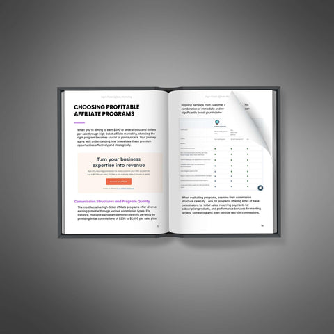High-Ticket Affiliate Marketing - eBook