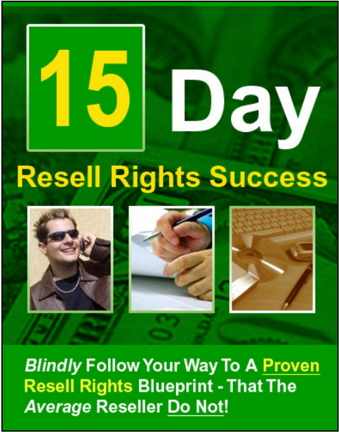 15 Days Resell Rights Sucess - eBook