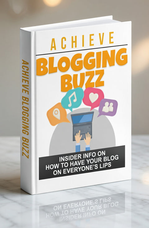 Acheive Blogging Buzz - eBook
