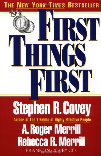 First Things First - eBook