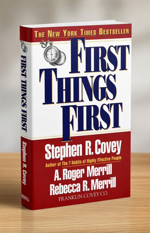 First Things First - eBook