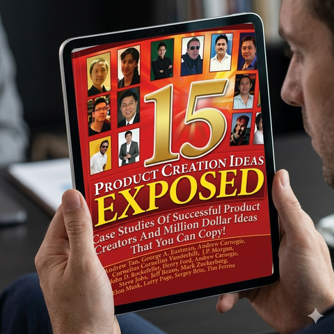 15 Product Creation Ideas Exposed - eBook