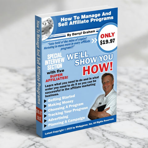 How To Manage and Sell Affiliate Programs - eBook