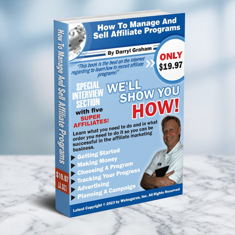 How To Manage and Sell Affiliate Programs - eBook