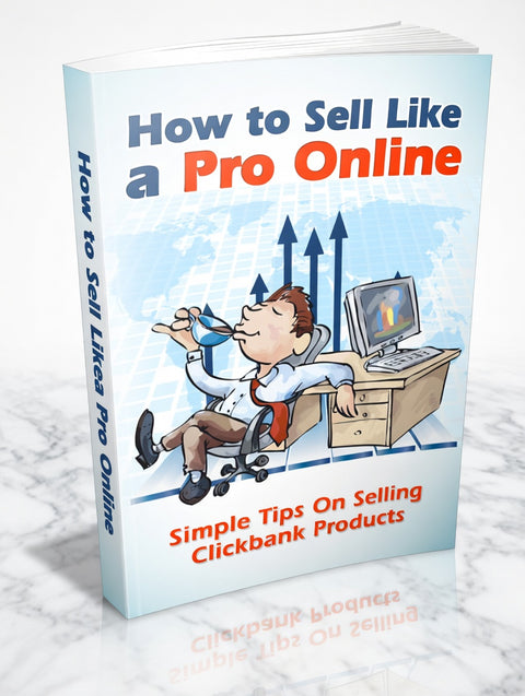 How to sell like a pro online - eBook