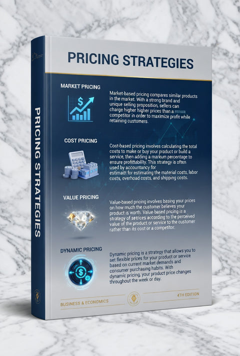 Pricing Strategies & Adding Value - eBook