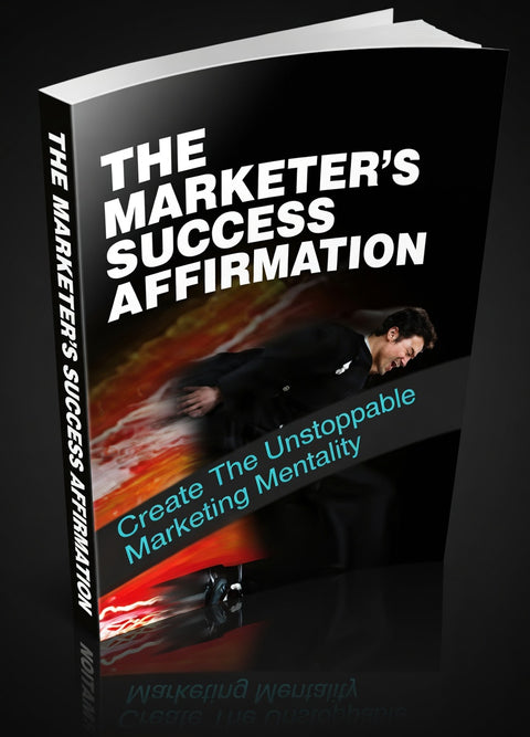 The Marketers Success Affirmation - eBook