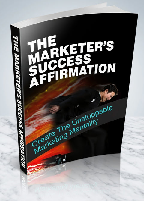 The Marketers Success Affirmation - eBook