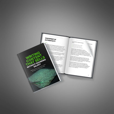 Writing Content That Sells Without Sounding Salesy eBook | Persuasive Copywriting Tips, Storytelling, Trust Building, Conversion Strategies