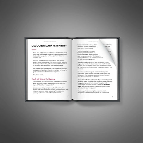The Power of Dark Femininity - eBook