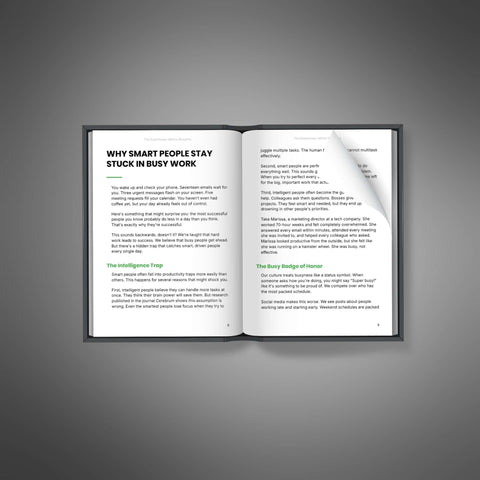 The Eisenhower Matrix Blueprint - eBook