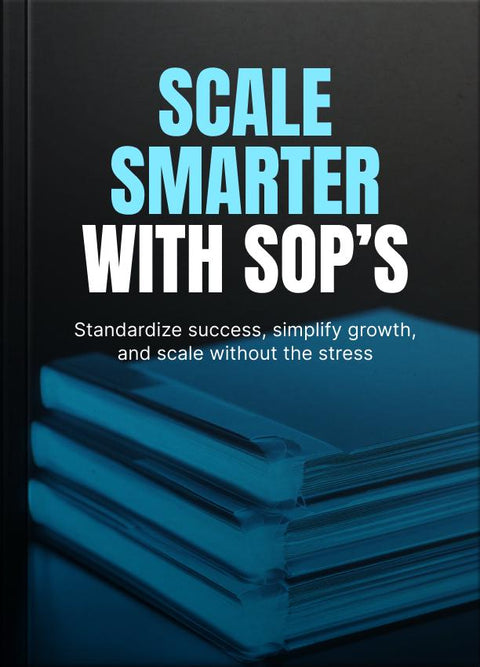 Scale Smarter with SOPs - eBook
