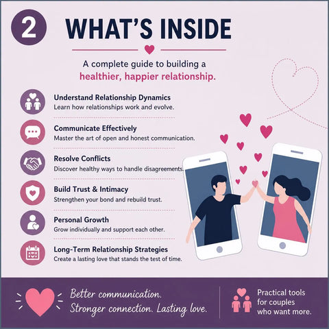 Couples Relationship Guide | Communication, Conflict Resolution, Trust (Digital Download)
