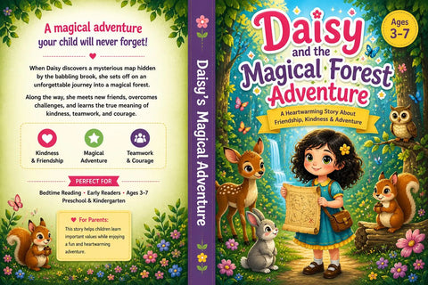 Daisy and the Magical Forest Adventure Story | Ages 3-7 (Digital Download)