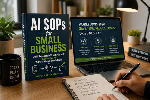 AI SOPs for Small Business | Workflow Automation Guide (Digital Download PDF)