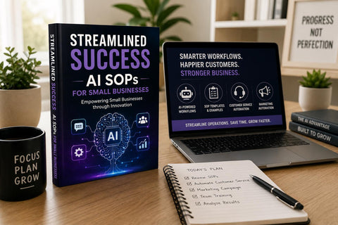 AI SOPs for Small Business Workflow Automation Guide (Digital Download PDF)