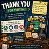 Estimation Detectives Year 4 Maths Workbook | Rounding & Estimation Activities | Printable Math Worksheets | Digital Download PDF