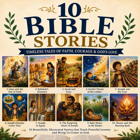 10 Bible Stories Volume 2 | Christian Children's Tales (PDF Download)