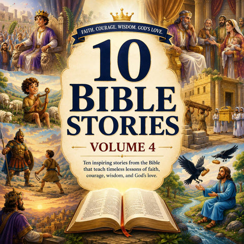10 Bible Stories Volume 4 | Christian Kids Storybook (Digital Download)
