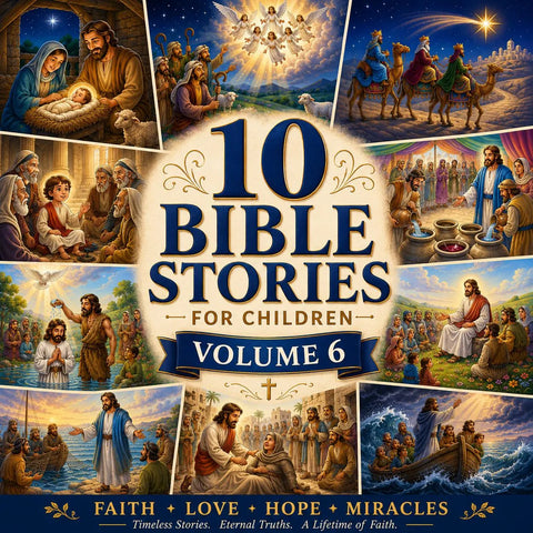 10 Bible Stories Volume 6 for Children | Christian Kids PDF (Digital Download)