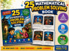 25 Mathematical Problem Solving Book | Kids Math Adventure Workbook | Printable PDF | Homeschool Math Activities | Ages 7-12 (Printable PDF)